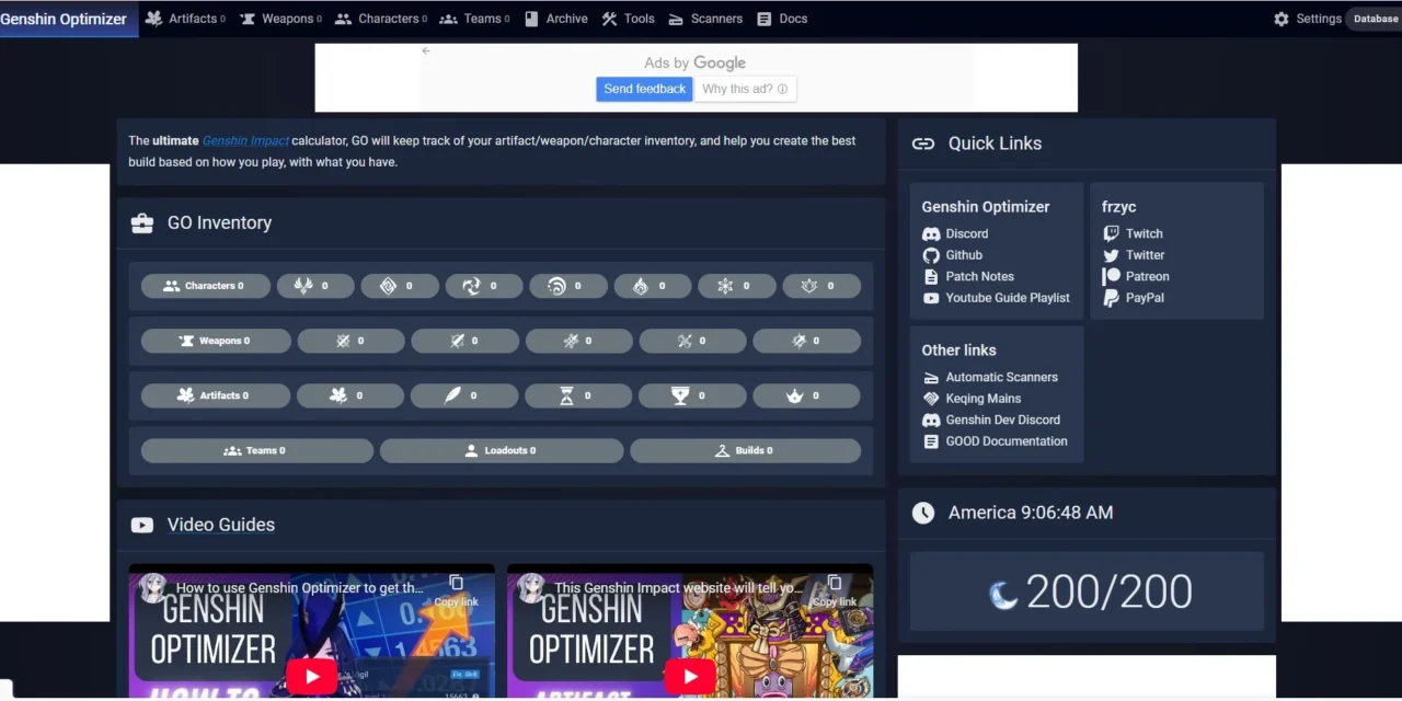 Genshin Optimizer Guide: Best Tool for Builds, Artifacts & DPS Calculation
