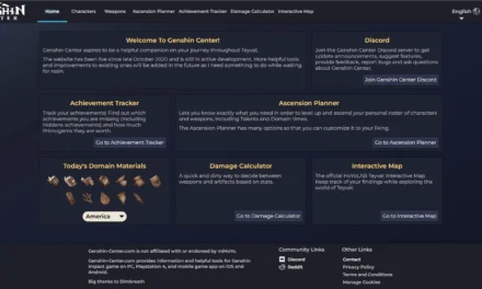 Genshin Center: The Ultimate Tool for Tracking Progress & Optimizing Builds