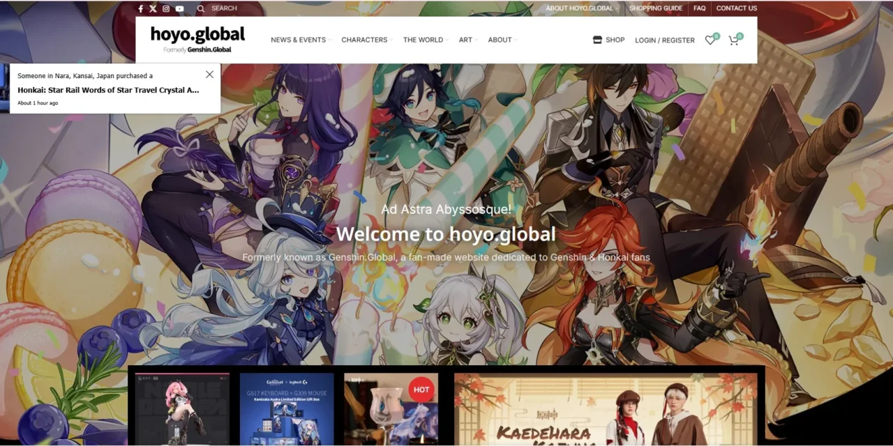 hoyo.global Review: The Ultimate Fan Hub for Genshin Impact & Hoyoverse Games