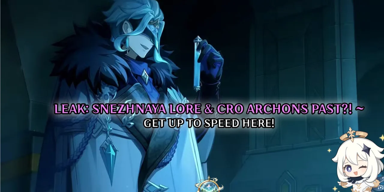Genshin Impact Leak Reveals New Snezhnaya Lore & Cryo Archon’s Dark Past