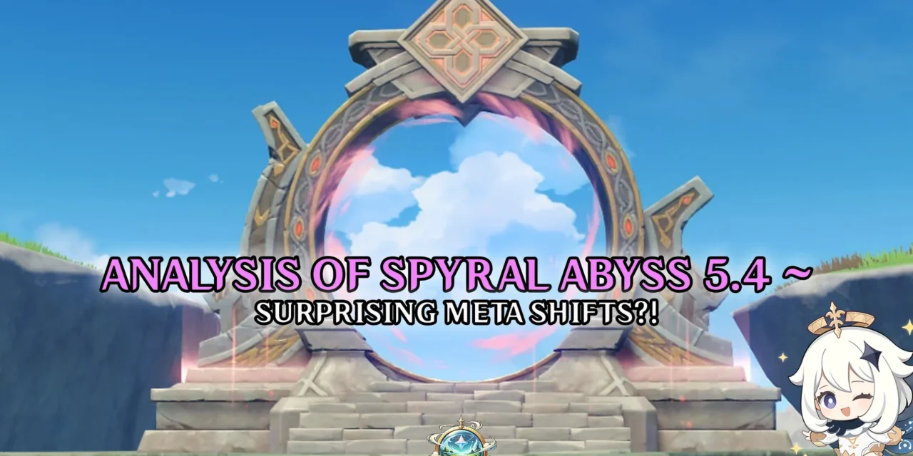 Spiral Abyss 5.4 Usage Rates Reveal Surprising Meta Shifts
