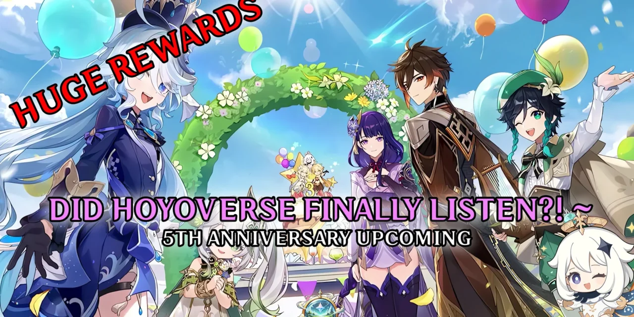 Genshin Impact’s 5th Anniversary: Will HoYoverse Finally Deliver?