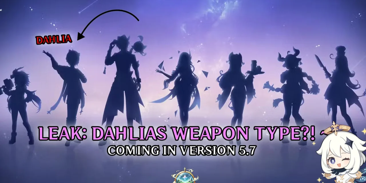 Genshin Impact Leak Confirms Dahlia’s Weapon Type for Version 5.7
