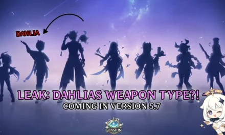 Genshin Impact Leak Confirms Dahlia’s Weapon Type for Version 5.7