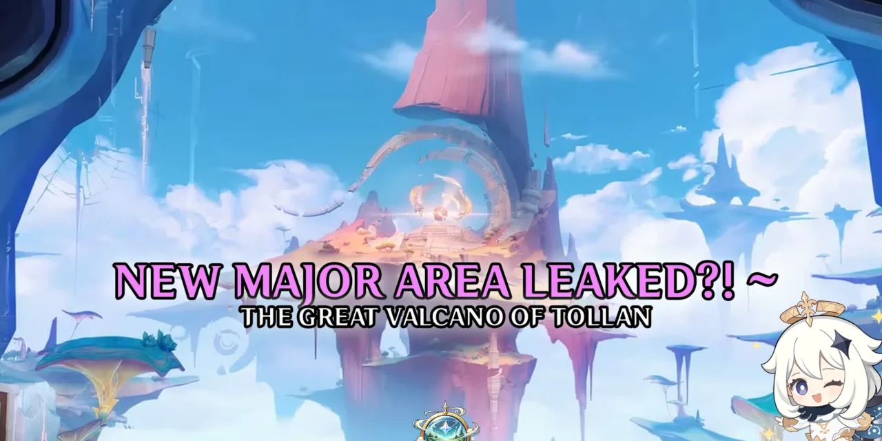Genshin Impact 5.5 Unveils a New Natlan Area – The Great Volcano of Tollan!