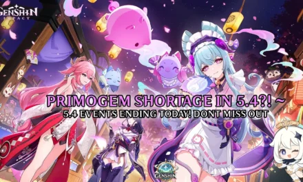 Genshin Impact 5.4: Final Events, Primogem Shortage & What You Need to Know