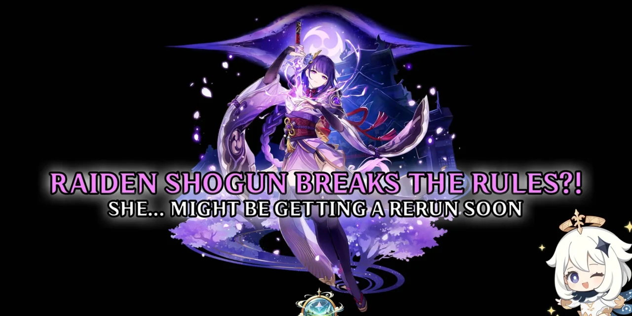 Genshin Impact 5.6 Breaks Banner Rules with Surprise Raiden Shogun Rerun