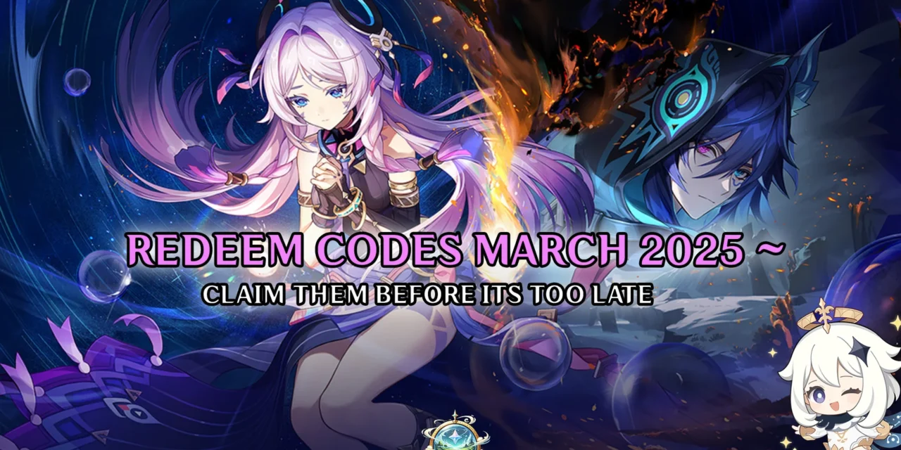 Genshin Impact Redeem Codes for March 2025 – Free Primogems & Rewards!