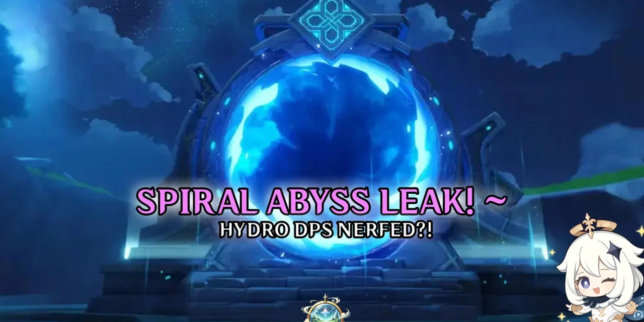Genshin Impact 5.5 Spiral Abyss Leak: HoYoverse Nerfing Hydro DPS?
