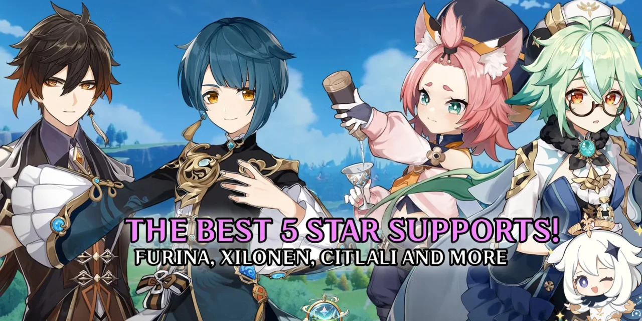 The Best 5-Star Supports in Genshin Impact