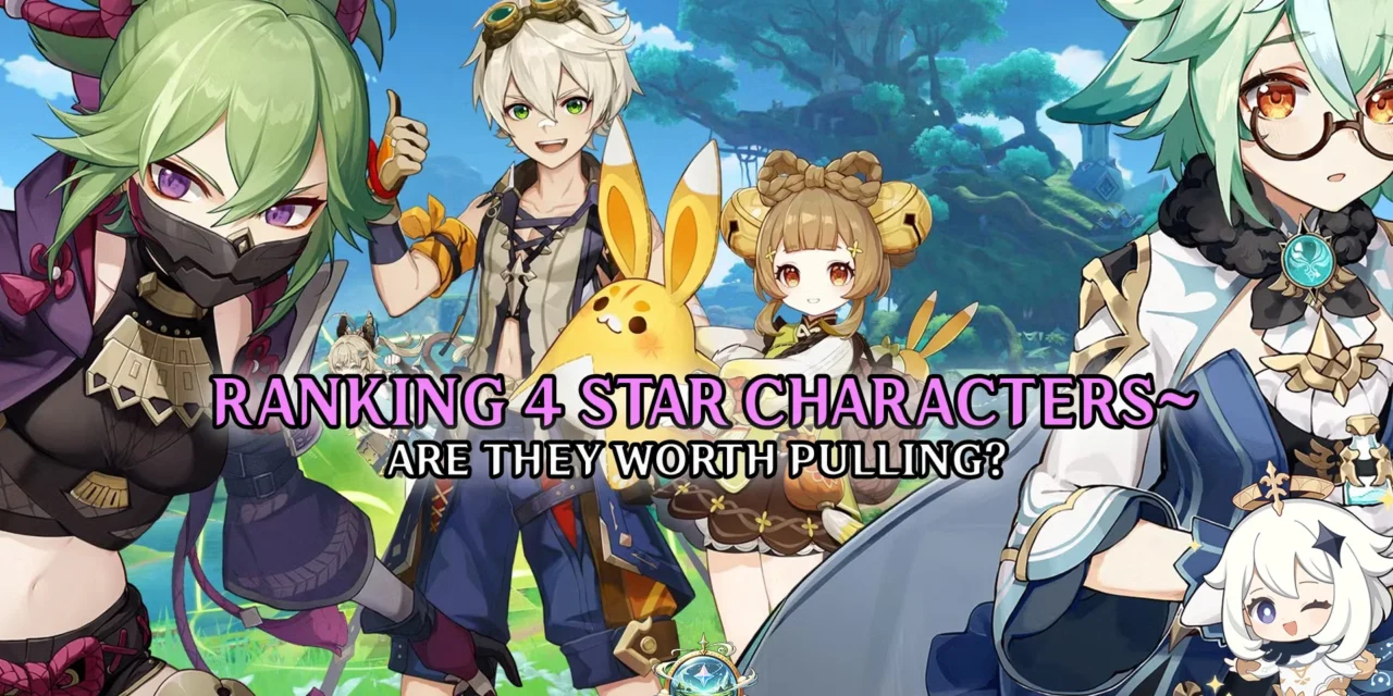 Comparing 4-Stars Across Regions: Inazuma vs Mondstadt, Liyue, and More Comparing 4-Stars Across Regions: Inazuma vs Mondstadt, Liyue, and More