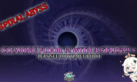 How Zajef Cleared Floor 12 With Only 4-Stars | Spiral Abyss 5.5 Run Breakdown