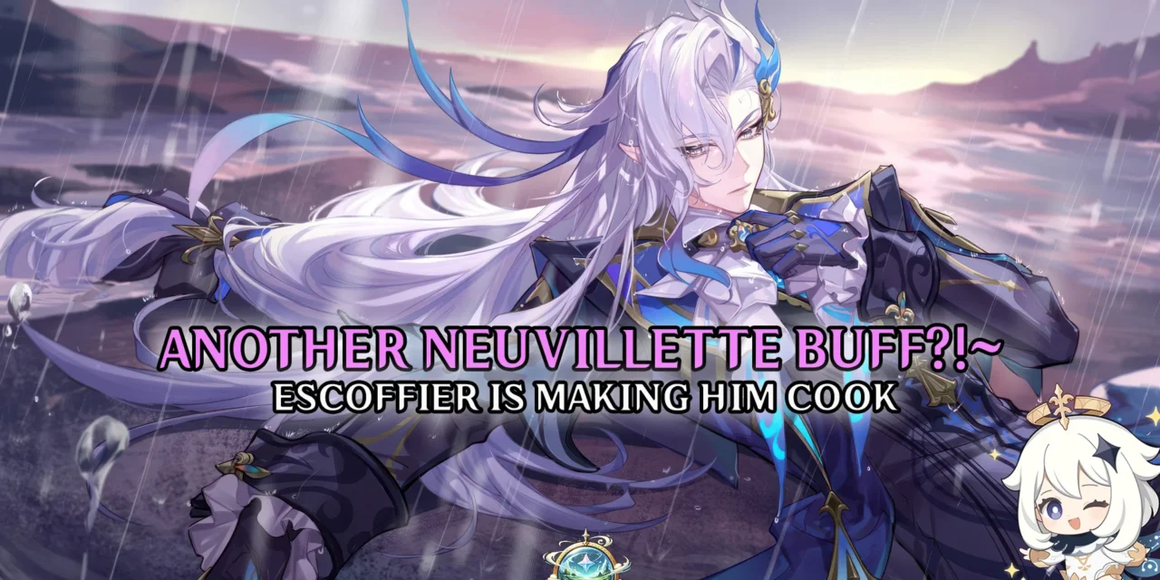 How Escoffier Might Transform Neuvillette’s Best Team in Genshin Impact 5.6