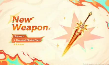 A Thousand Blazing Suns Genshin Impact Guide: Best Builds, Stats, and Characters for This 5-Star Claymore