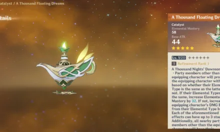 A Thousand Floating Dreams Genshin Impact Weapon Guide: Best Builds, Stats, and Top Characters