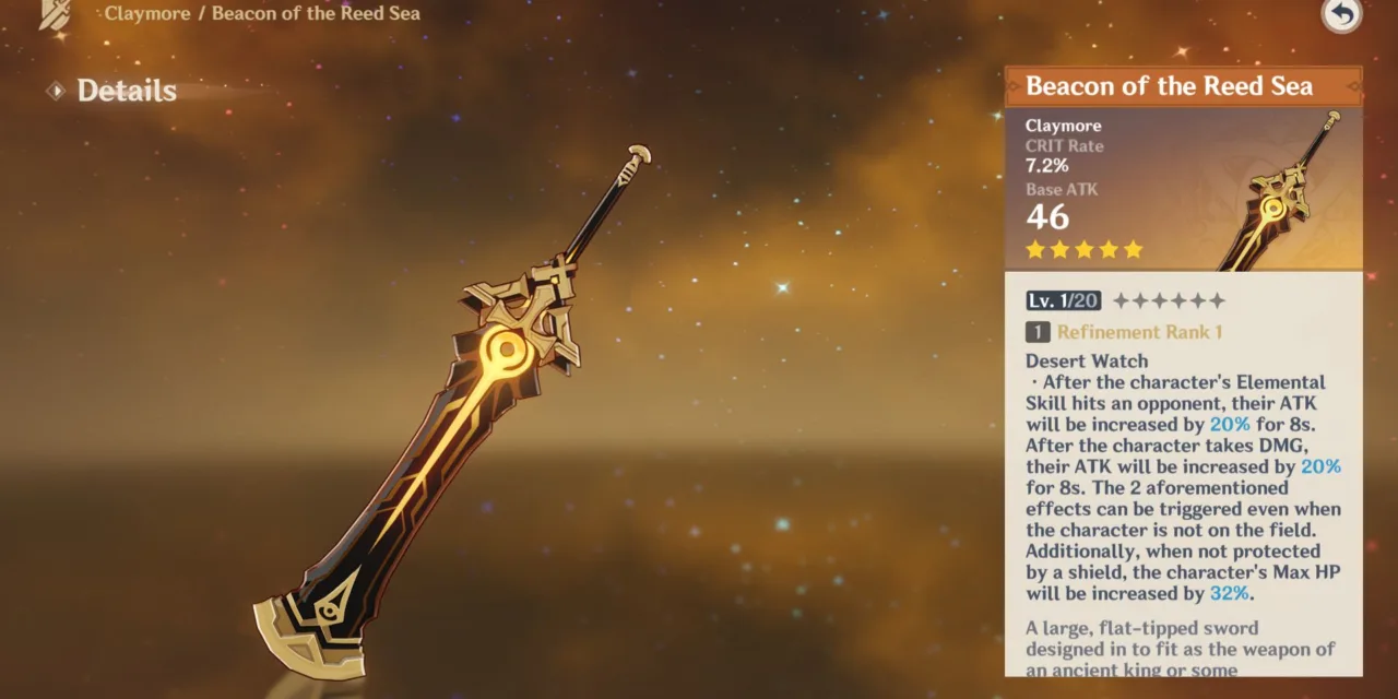 Beacon of the Reed Sea Genshin Impact Guide: Best Builds, Stats, and Characters
