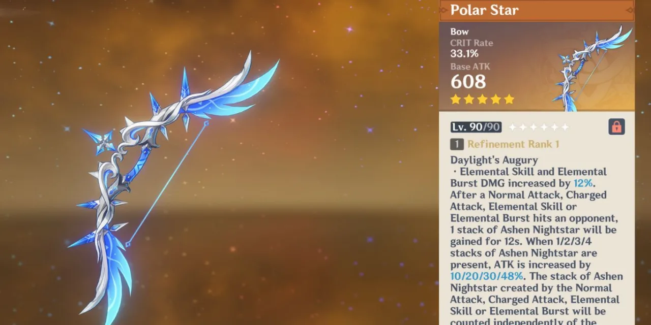 Polar Star Genshin Impact Weapon Guide: Best Builds, Characters, Stats, and How to Get It