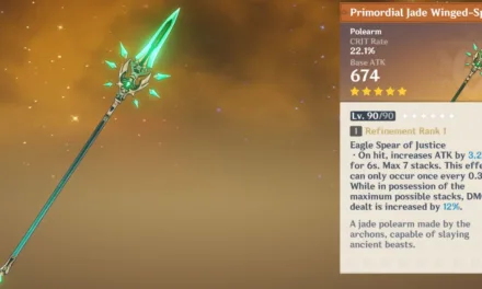 Primordial Jade Cutter Genshin Impact Guide: Best Builds, Stats, and Characters for This Top 5-Star Sword