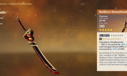 Redhorn Stonethresher Genshin Impact Guide: Best Builds, Stats, and Characters in 2024