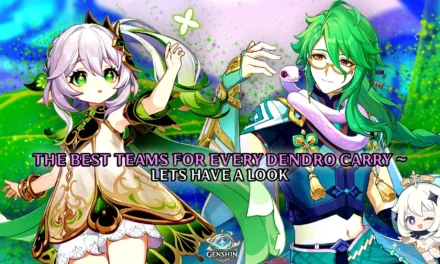The Best Teams for Every Dendro Carry in Genshin Impact