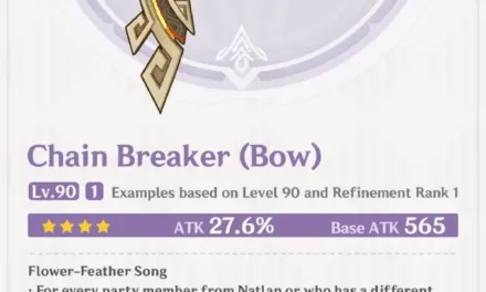 Chain Breaker Genshin Impact Guide: Best Builds, Stats, and How to Craft This Powerful 4-Star Bow