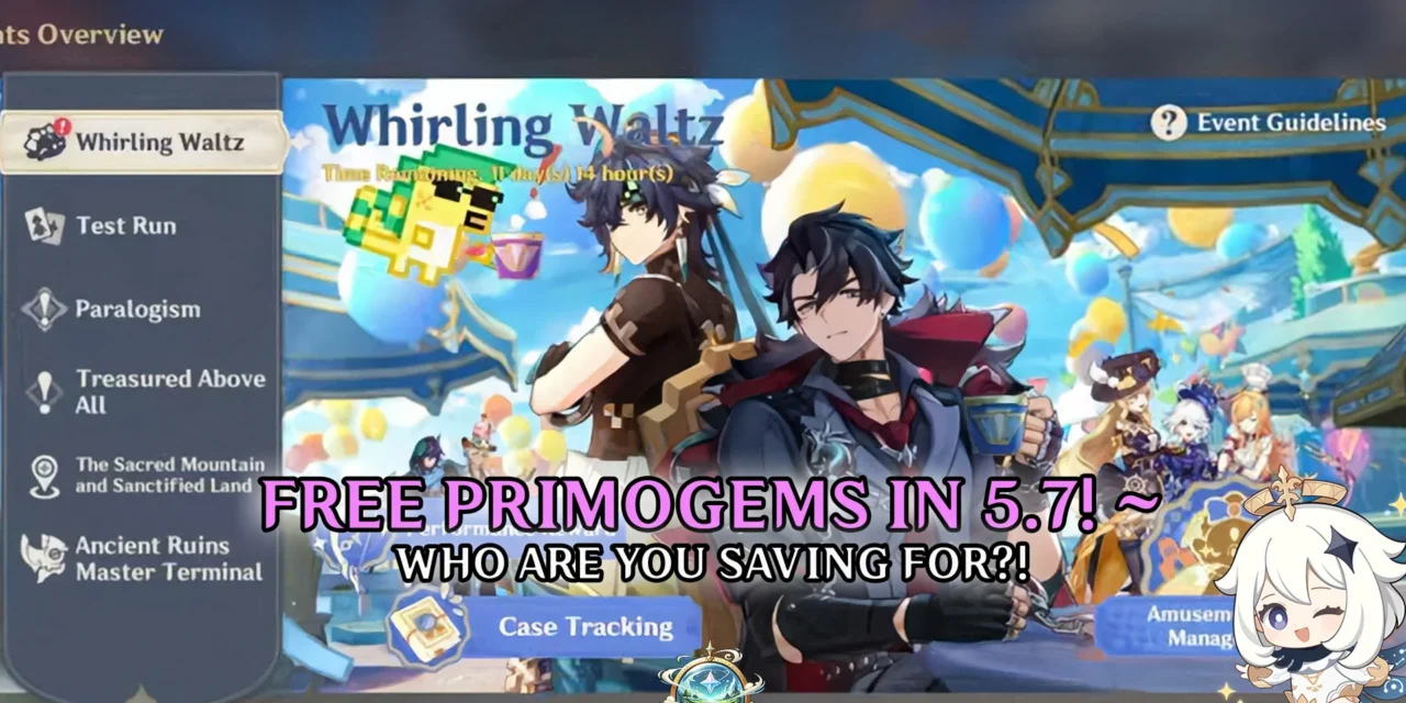 How Many Primogems Can You Earn in Genshin Impact 5.7 Phase 1?